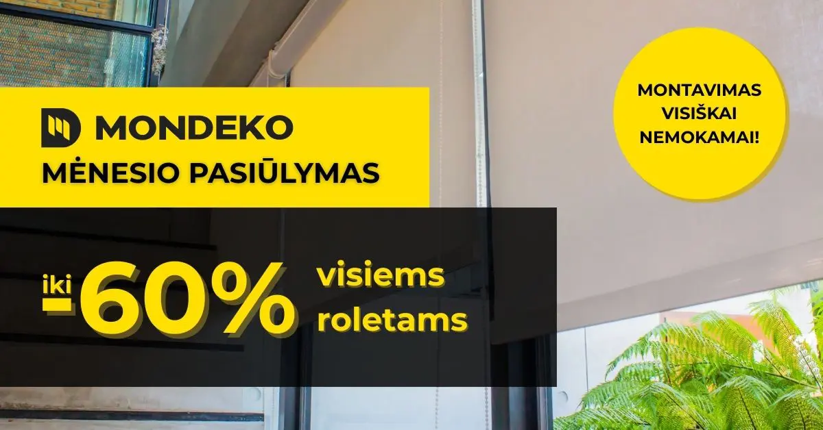 mondeko.lt TOP pasiūlymas